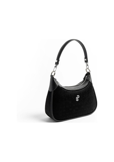 Silver Polo Sp1180 Kadın Omuz Çantası Fashion Siyah-siyah