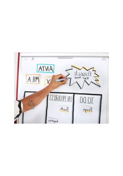 Gümüş Gri Flipchart Efekt Markörü - Kokusuz 103 Ivory