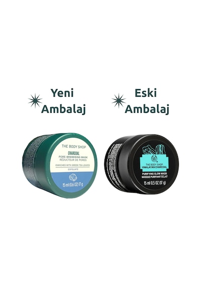 The Body Shop Charcoal Toksinlerden Arındırıcı Gözenek Küçültücü Işıltı Veren Maske 15 Ml/himalayan Yeni Ambalaj