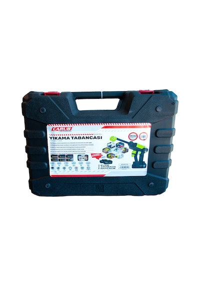 Carub Oto Yıkama Tabanca 6 Mod Şarjlı 300w Yedek Batarya + Çantalı
