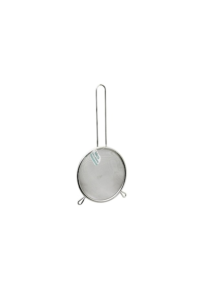 Lunaev 14 Cm Metal Saplı 2 Kulaklı Tel Süzgeç Açık Camgöbeği