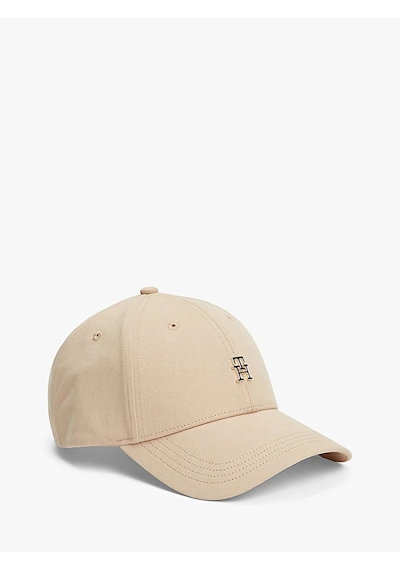 Tommy Hilfiger Th Elevated Chıc Cap Kadın Bej Şapka - Aw0aw17631