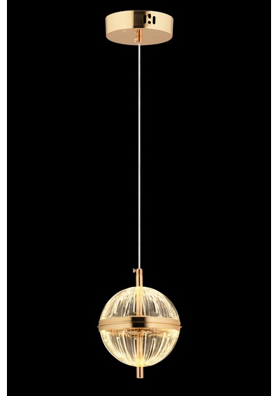 Orbital Tekli Gold Avize Gold