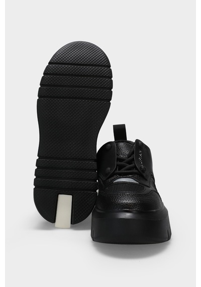 Lufian Icy Kadın Sneaker Ayakkabı Siyah Siyah 122230013100100 Siyah