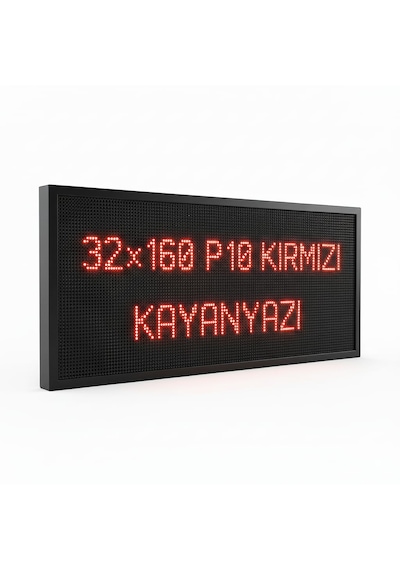 Ledgrafik 32 X 160 Kırmızı Led Tabela 1