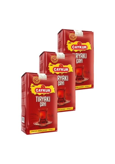 Tiryaki Dökme Çay 1000 Gr. Üçlü Paket