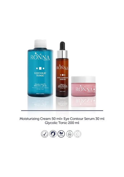 Ronna Beauty Dolgun Göz Altı Ve Cilt Sıkılaştırıcı Bakım Seti