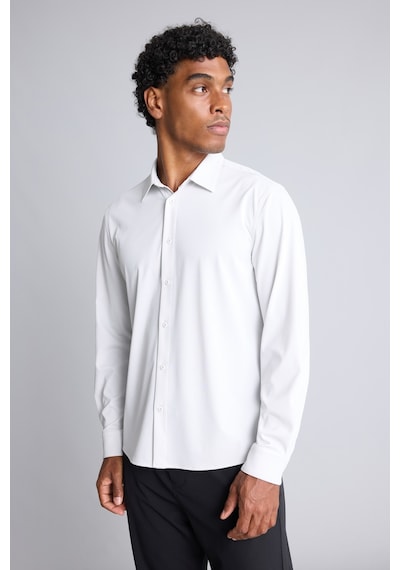 Defacto Slim Fit Klasik Yaka Uzun Kollu Gömlek H8154ax26augr493 Gri-gr493