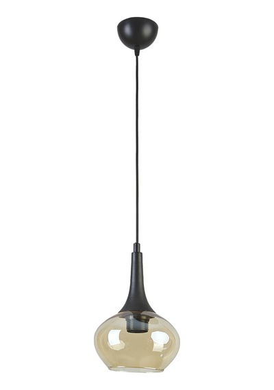 Nero Modern Tasarım Cafe Mutfak Salon Bal Camlı Tekli Avize Bal Bal