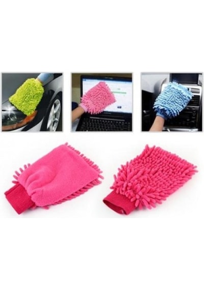 Mikrofiber Araba Yıkama ve Temizlik  Eldiveni