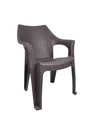 Della Polo Rattan Koltuk Kahverengi