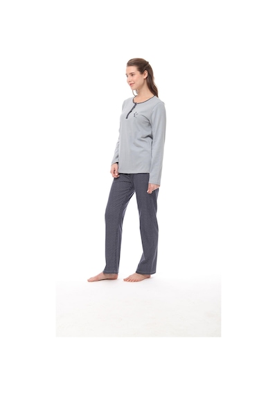 Pijadore 1532 Kadın Uzun Kollu Pijama Takım 001