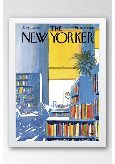 The New Yorker Çerçeveli Tablo June 29 1968