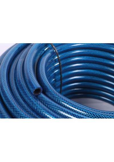 Tüp Gaz ( lpg ) Tüp Hortumu Mavi Örgülü 8mm 5/16'' 50metre