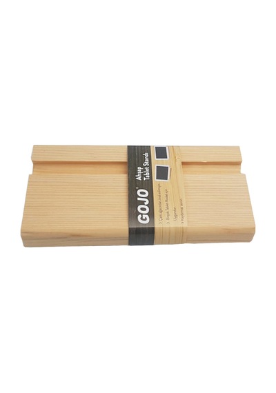 4 Adet Gojo Ahşap Tablet Standı Çok Renkli