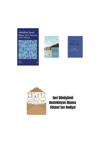 Everest Açıkhava 42 - Dört Deneme Dört Hikâye + Boğaziçi Yalıları Kitap Boy + Aşk İmiş Her Ne Vâr Âlemde Ciltli + Okuma Sticker'ları