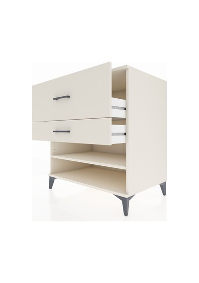 Kronos Şifonyer Tek Raflı 2 Çekmeceli 88x59x96 Aytaşı-aytaşı Aytaşı
