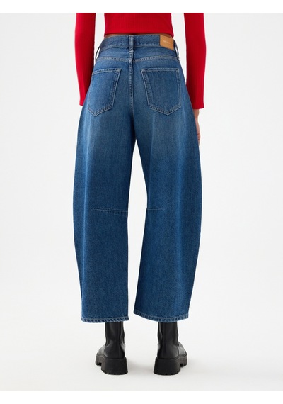 Barrel Regular Fit Kadın Pantolon Denim