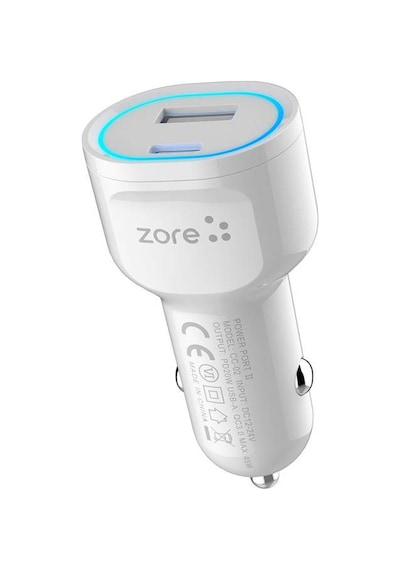 Cc-02 Hızlı Şarj Özellikli Led Işıklı Qc 3.0 Usb-a Ve Type-c Pd A