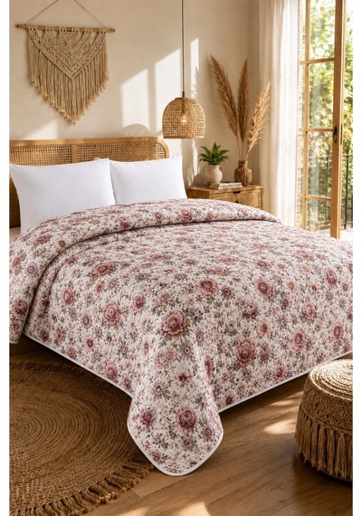 Tek Kişilik - 5d Premium Yatak Örtüsü- Hafif Ve Zarif - Mevsimlik- 160 X 220 Cm 5d10 5d10
