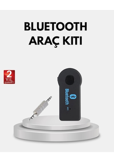 Mey İthalat Car Bluetooth Aux Oto Mp3 Player Kablosuz Müzik Ve Görüşme Cihazı