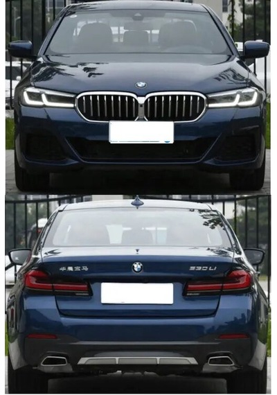 Bmw g30 lci m sport body kit tampon seti çin 2021+