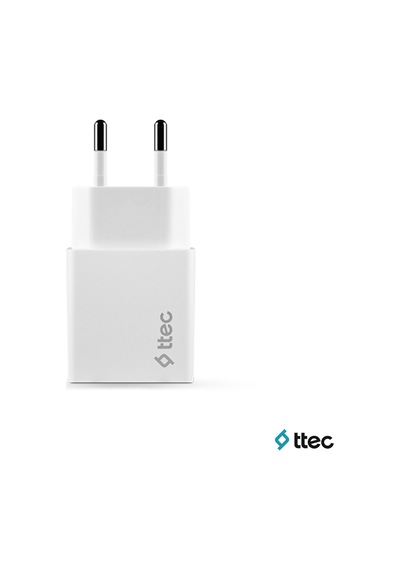 Ttec SmartCharger 2.1A Seyahat Şarj Aleti + Lightning USB Kablo