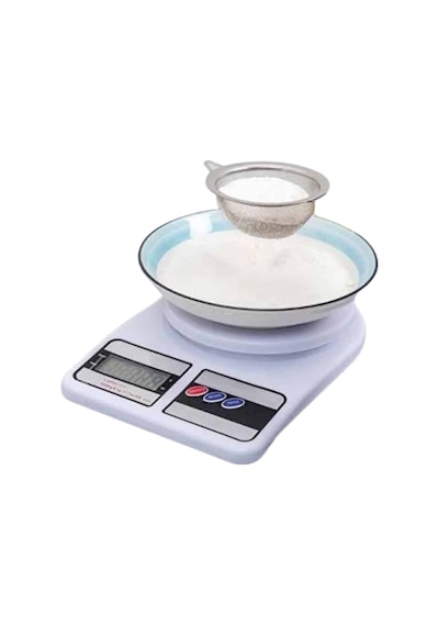 Dijital Mutfak Tartısı, Taşınabilir, 10 Kg, Hassas Ölçüm Çok Renkli