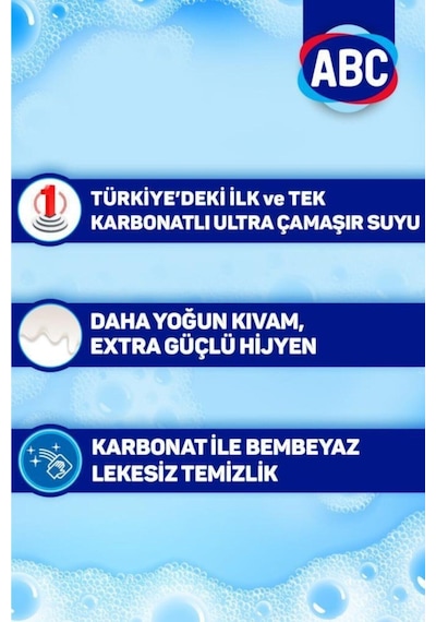 Karbonatlı Ultra Çamaşır Suyu 750 Ml 2'li Diğer