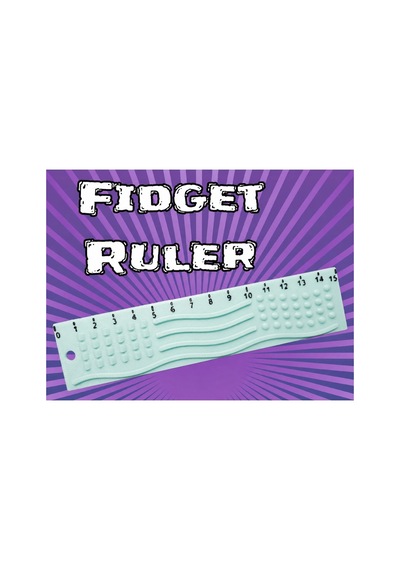 Alvera Dokunsal Fidget Cetveli 3d Baskı Kabartmalı Stres Ve Odaklanma Oyuncağı - Mint