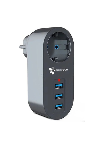 Fulltech Ftr-07 Akım Korumalı Usb li Priz