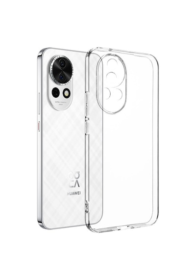 Kvy Huawei Nova 13 Kamera Korumalı Süper Silikon Kılıf Şeffaf