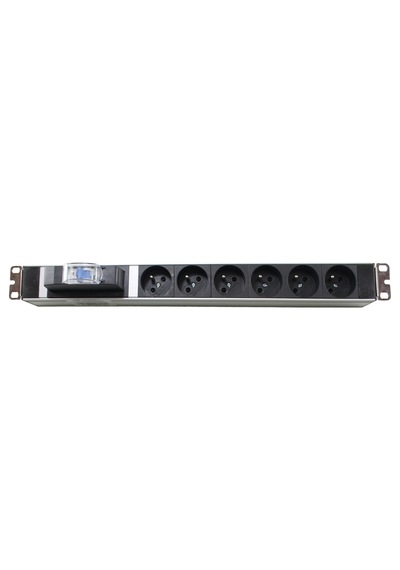 Amp Connect 19 İnç 1U 6 Çıkş Ups Fransız Otomatik Sigortalı