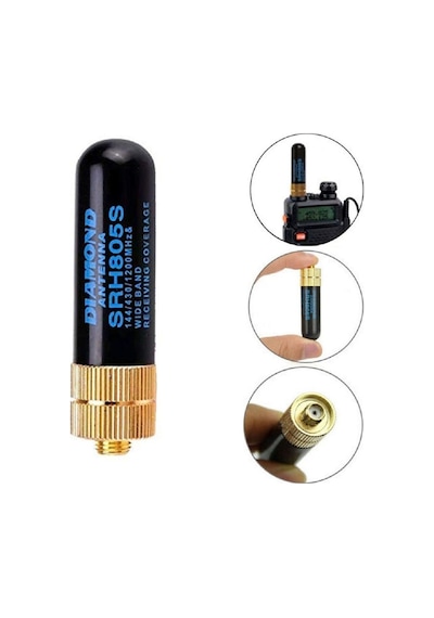 Diamond SRH805S 5 CM Kısa Telsiz Anteni