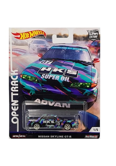 Hot Wheels Car Culture Premium Open Track Nissan Skyline Gt-r