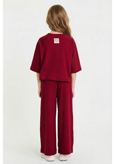 Defacto 2li Takım Kız Çocuk G0361a826spbr205 Bordo-br205