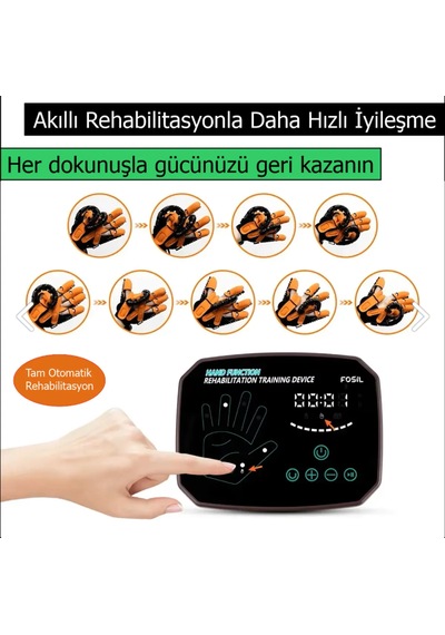 Fosiltech Tam Profesyonel Rehabilitasyon Robotu Sağ El L