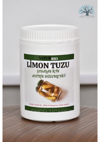 Kutulu Limon Tuzu 1150 Gr Gıda Tipi Asit Düzenleyici & Doğal Koruyucu