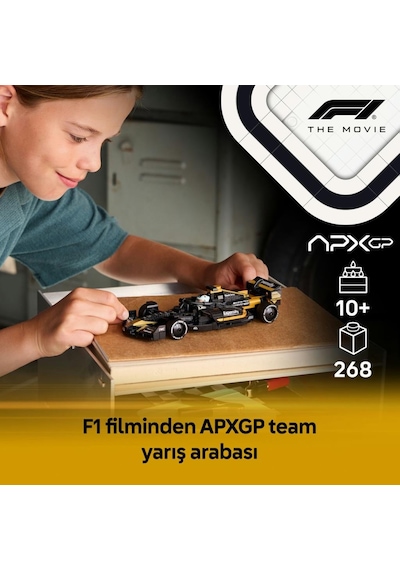 Lego 77252 Speed Champions F1 Filmi Nden Apxgp Team Yarış Arabası - 10 Yaş Ve Üzeri Çocuklar İçin Yaratıcı Oyuncak Yapım Seti 268 Parça Lego 77252 Speed Champions F1 Filmi Nden Apxgp Team Yarış Arabası - 10 Yaş Ve Üzeri Çocuklar İçin Yaratıcı Oyuncak Yapım Seti 268 Parça