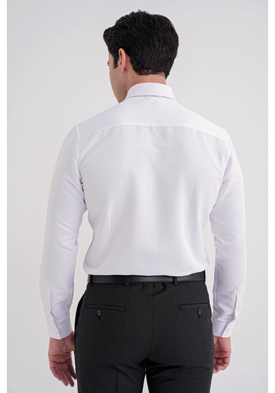 Gk 758 Gömlek Slim Beyaz Beyaz