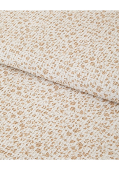 Floral Trail Çift Kişilik Pike 200x220 Cm Bej
