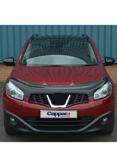 Cappafe Nissan Qashqai Ön Kaput Koruyucu Rüzgarlık 4Mm 2010-2013