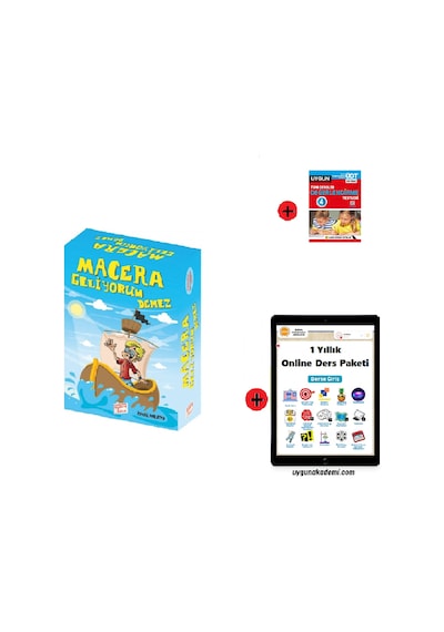 4. Sınıf Hikaye Kitabı Seti Gizemli Bahçe Yayınları Macera Geliyorum Demez + Sadık Uygu Sınıf Tüm Dersler Çocuk Kitapları 33295731