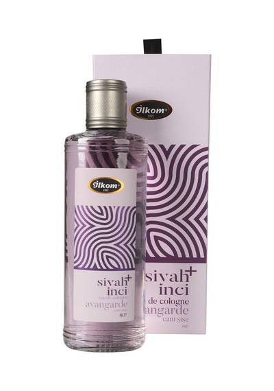 İlkom 80 Derece Siyah İnci Kolonyası Cam Şişe 250 ML