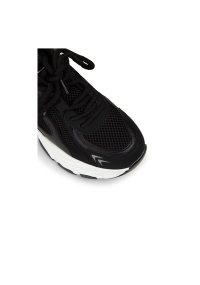 Deery Kadın Siyah Gizli Topuk Sneaker Ayakkabı - 26323zsyhp01 Siyah