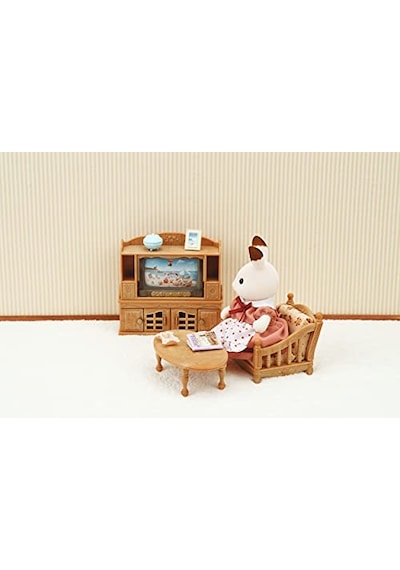 Sylvanian Families Oturma Oda Seti Abanoz - Beyaz Sylvanian Families Oturma Oda Seti Abanoz - Beyaz