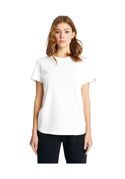 Ellesse Kadın Tişört - Ef156-2821 OFF WHITE