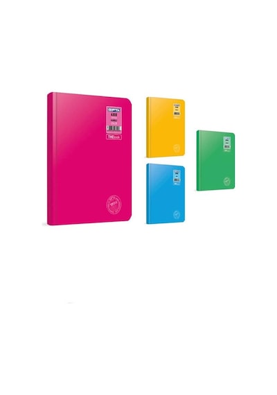 Gıpta Thebook Neon Sert Kapak Defter Ciltli 20x28 200 Yaprak Kareli