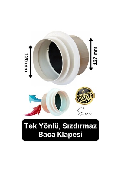 Premium Baca Klapesi Alüminyum Bant Aspiratör Borusu Seti Folyo Yanmaz Sızdırmaz Havalandırma Mutfak