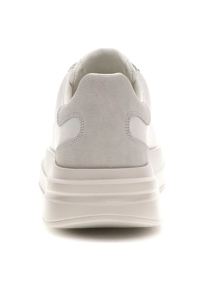 Guess Erkek Elban Deri Kalın Tabanlı Sneaker - Beyaz 4182900